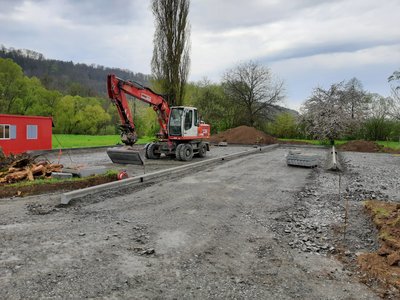 Neubau von Wohnmobilstellplätzen in Forchtenberg