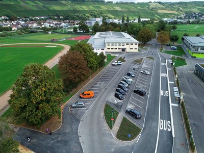 Sanierungsarbeiten Brückenwiesenweg in Niedernhall