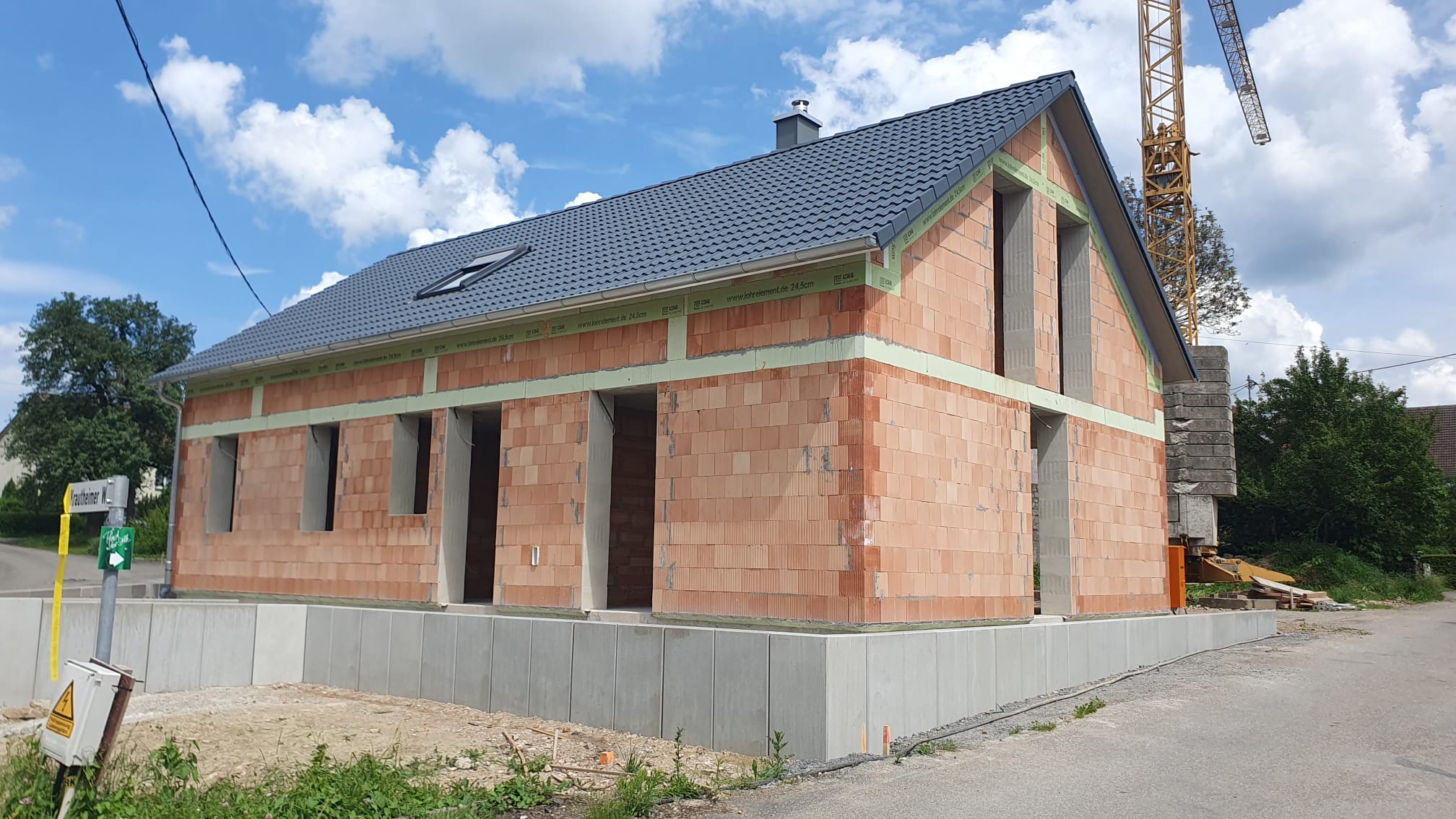 Neubau Einfamilienwohnhaus in Marlach